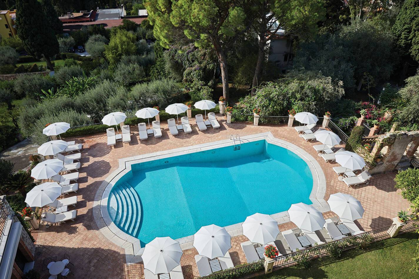 Grand Hotel Timeo Taormine Sicile Piscine