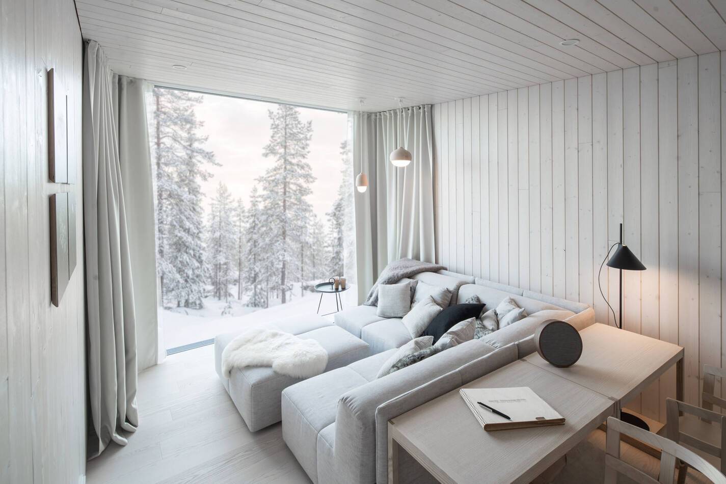 Arctic TreHouse Finlande chambre