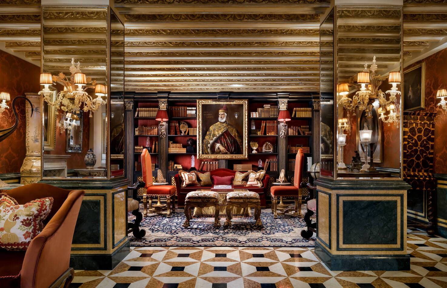 Venise The Gritti Palace Library
