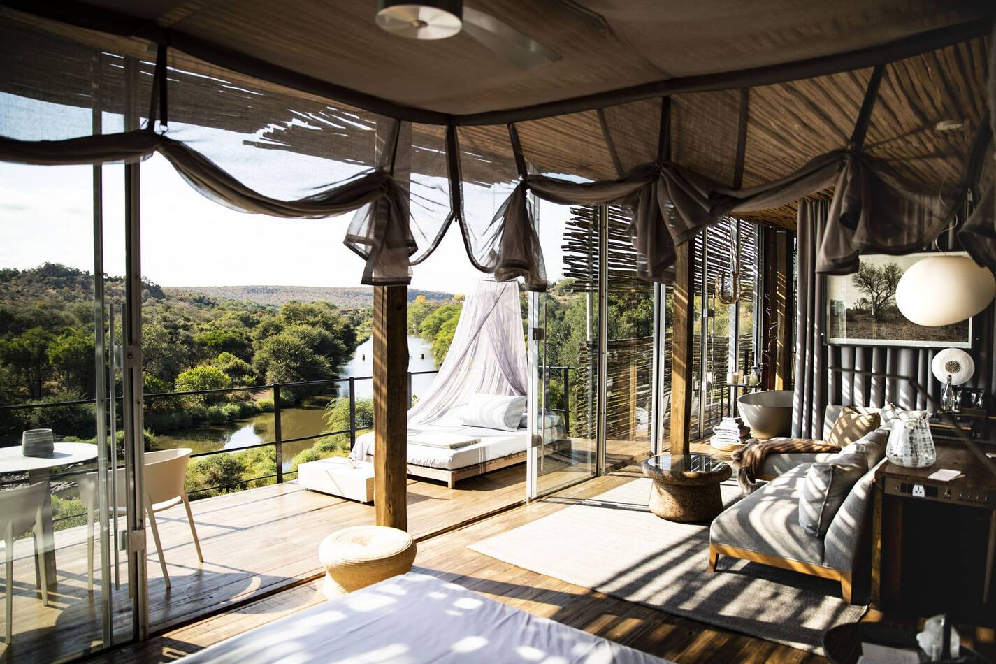 Singita Lebombo Parc Kruger Afrique Sud Exterieur interieur