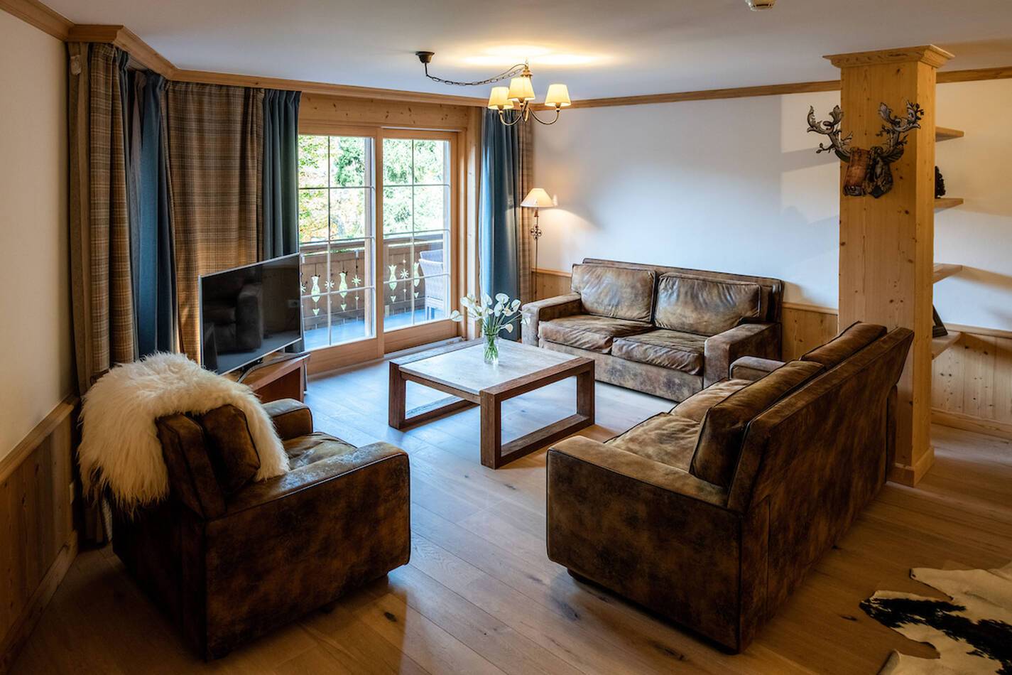 Chalet Royalp Villars Sur Ollon Suisse Cozy Suite Living room