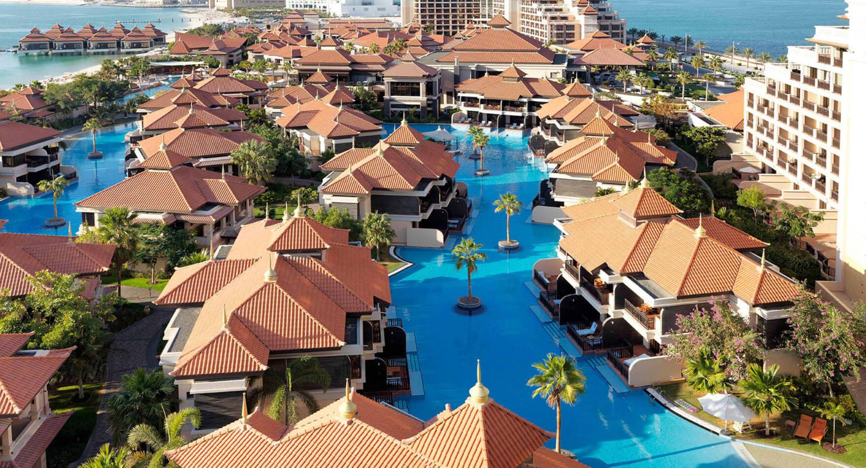 Anantara The Palm Dubai Resort Vue Aerienne