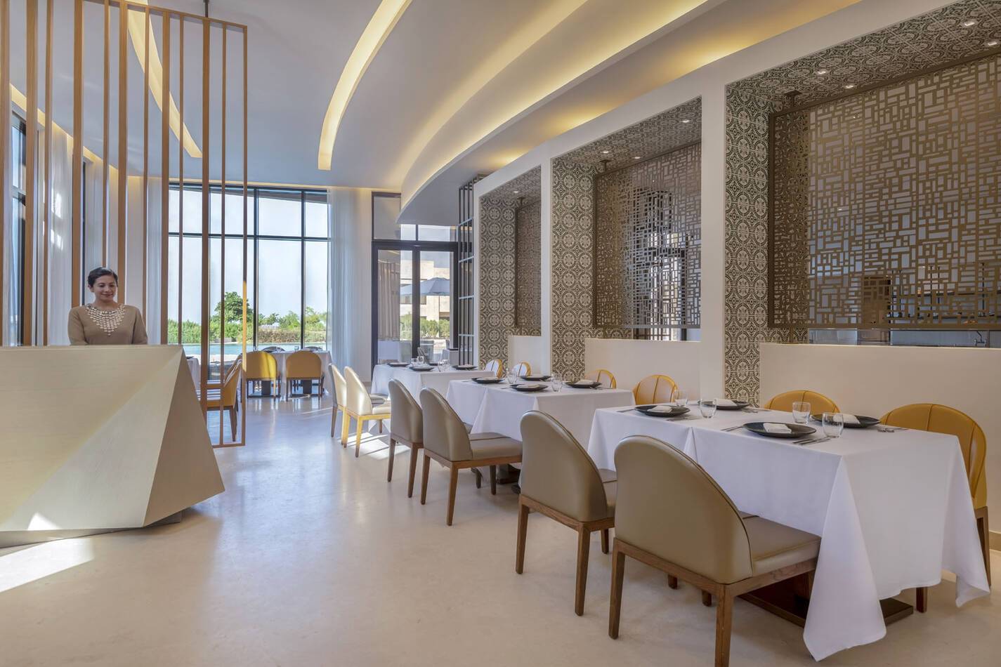 Zulal Wellness Resort Qatar Serenity Al Sidr Restaurant