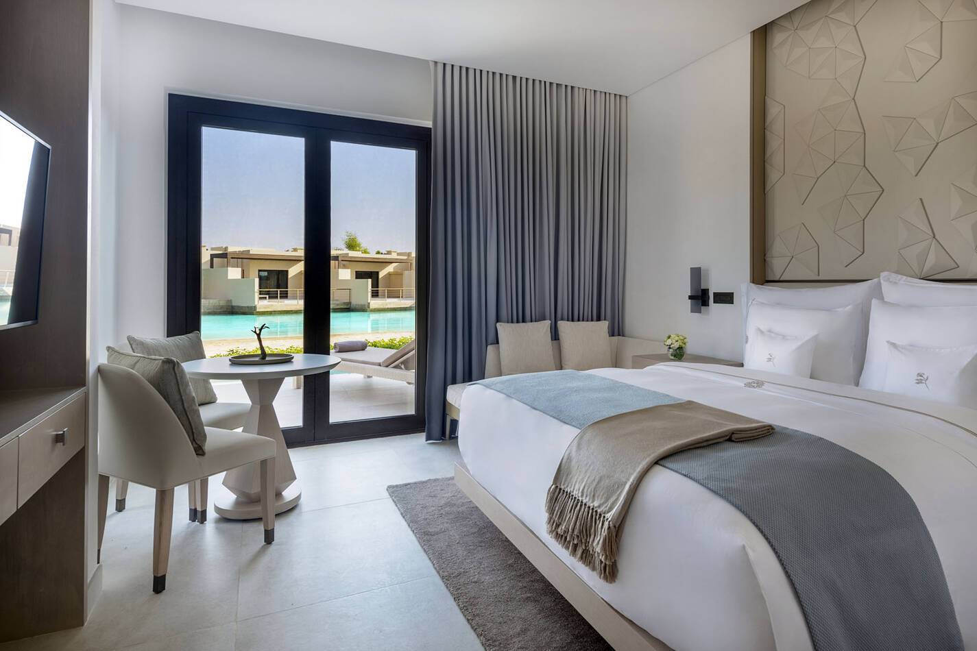 Zulal Wellness Resort Qatar Serenity Grand Deluxe Bedroom
