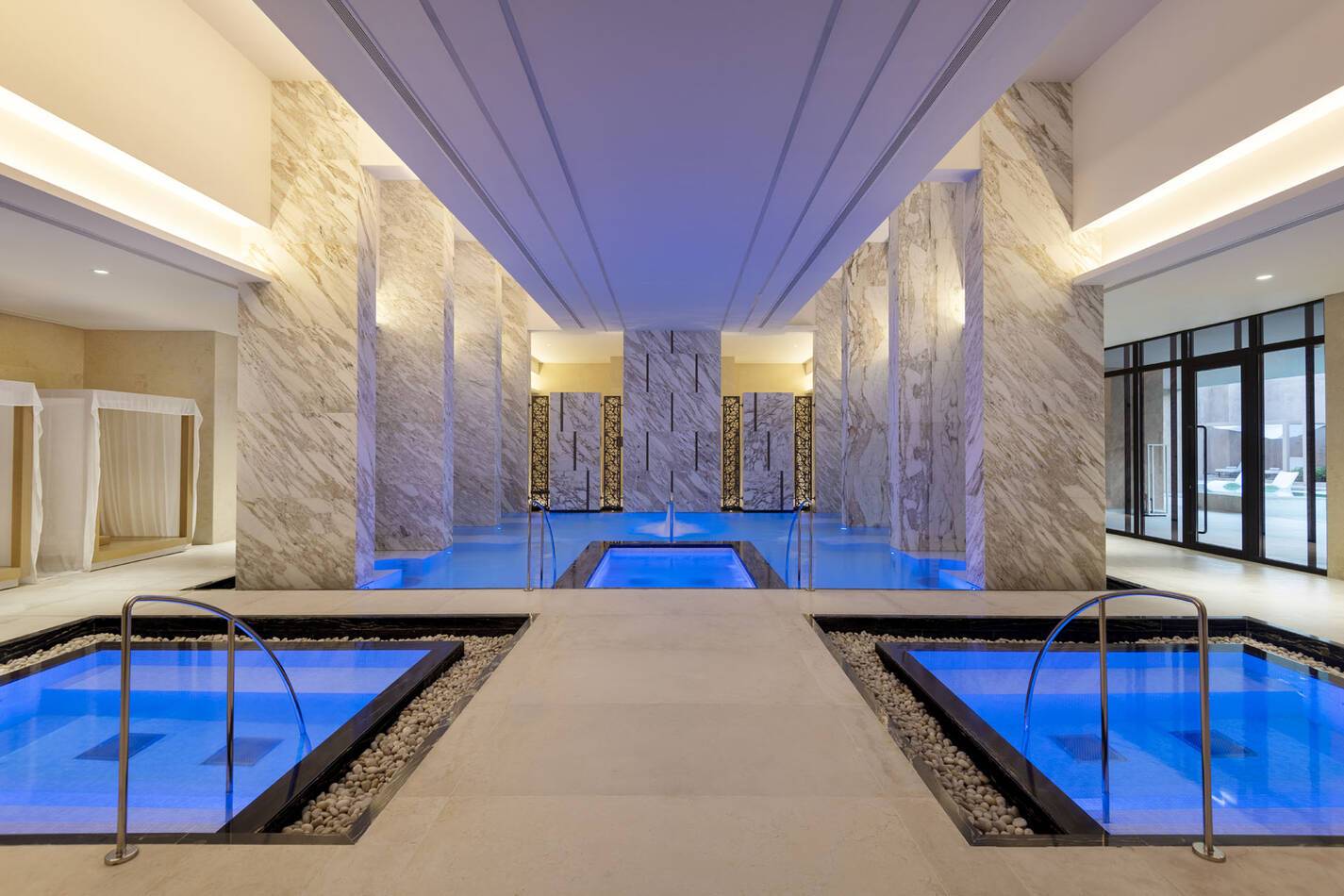 Zulal Wellness Resort Qatar Serenity Ladies Wellness Centre Hydrothermal Pool