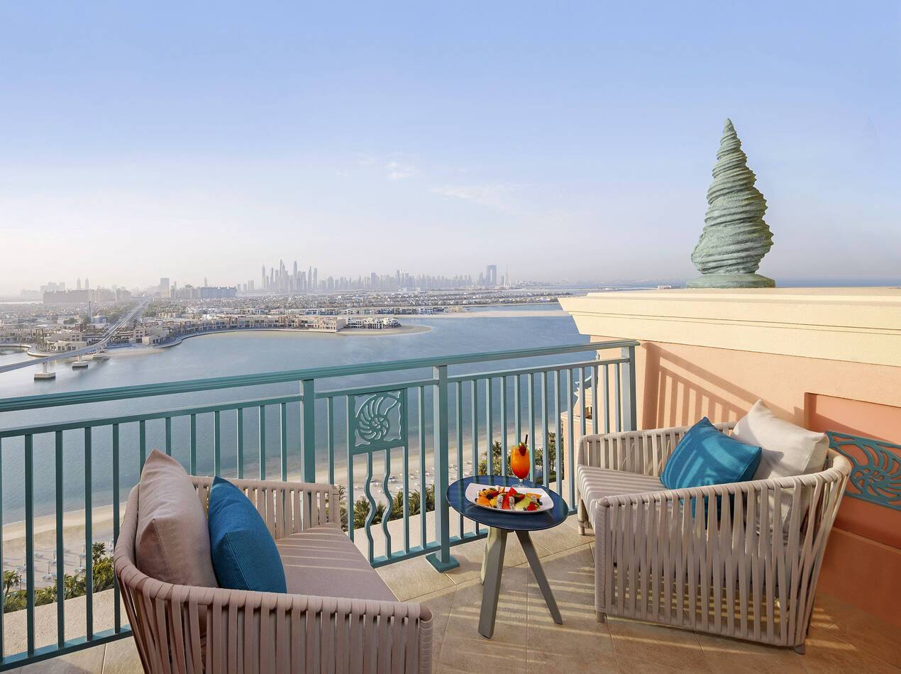 Atlantis Hotel Dubai Presidential Suite Balcony