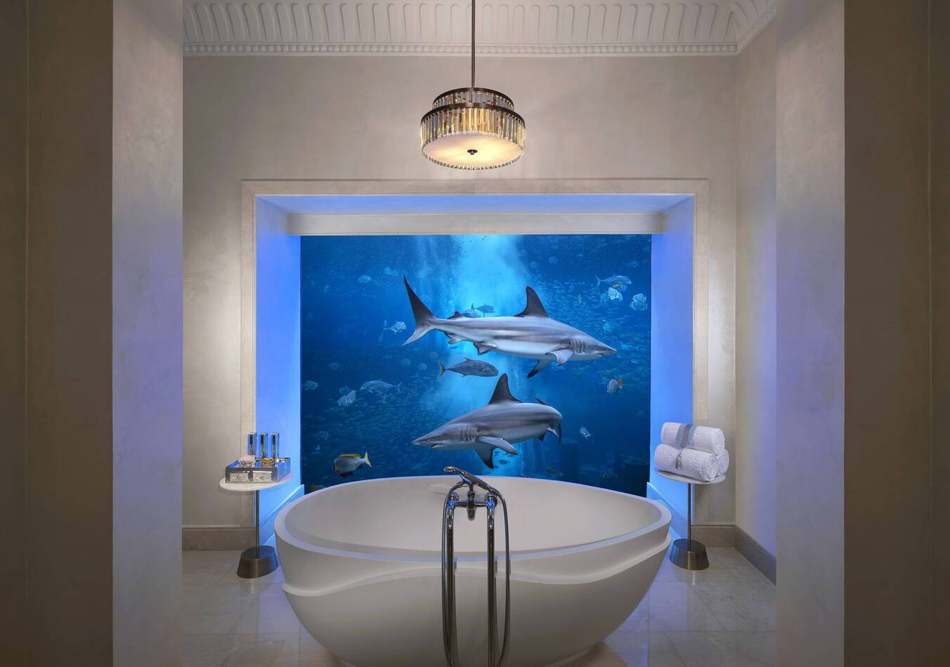 Atlantis Hotel Dubai Underwater Suite BathRoom