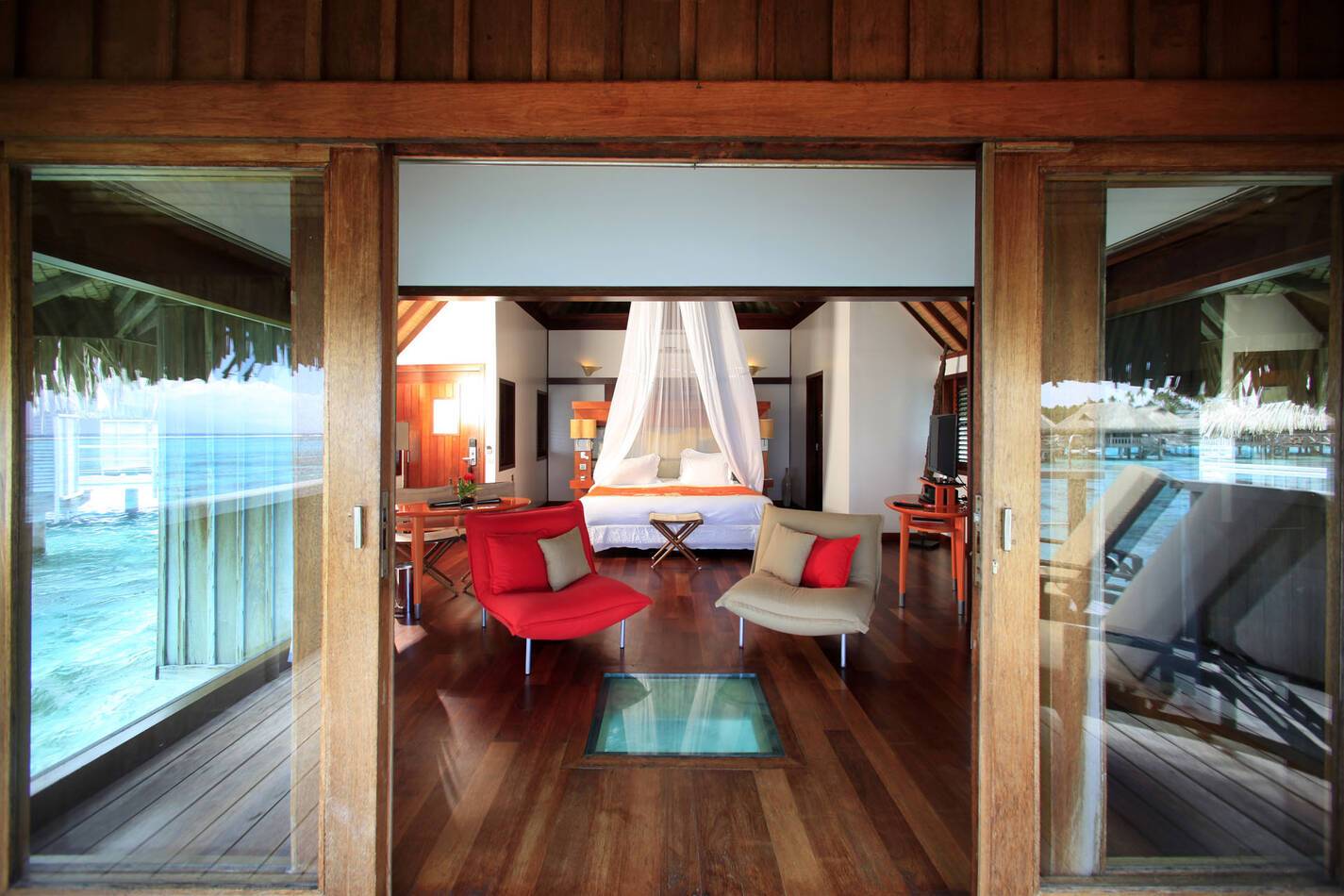 Sofitel Kia Ora Horizon Luxury Overwater Bungalow Room 1 Moorea