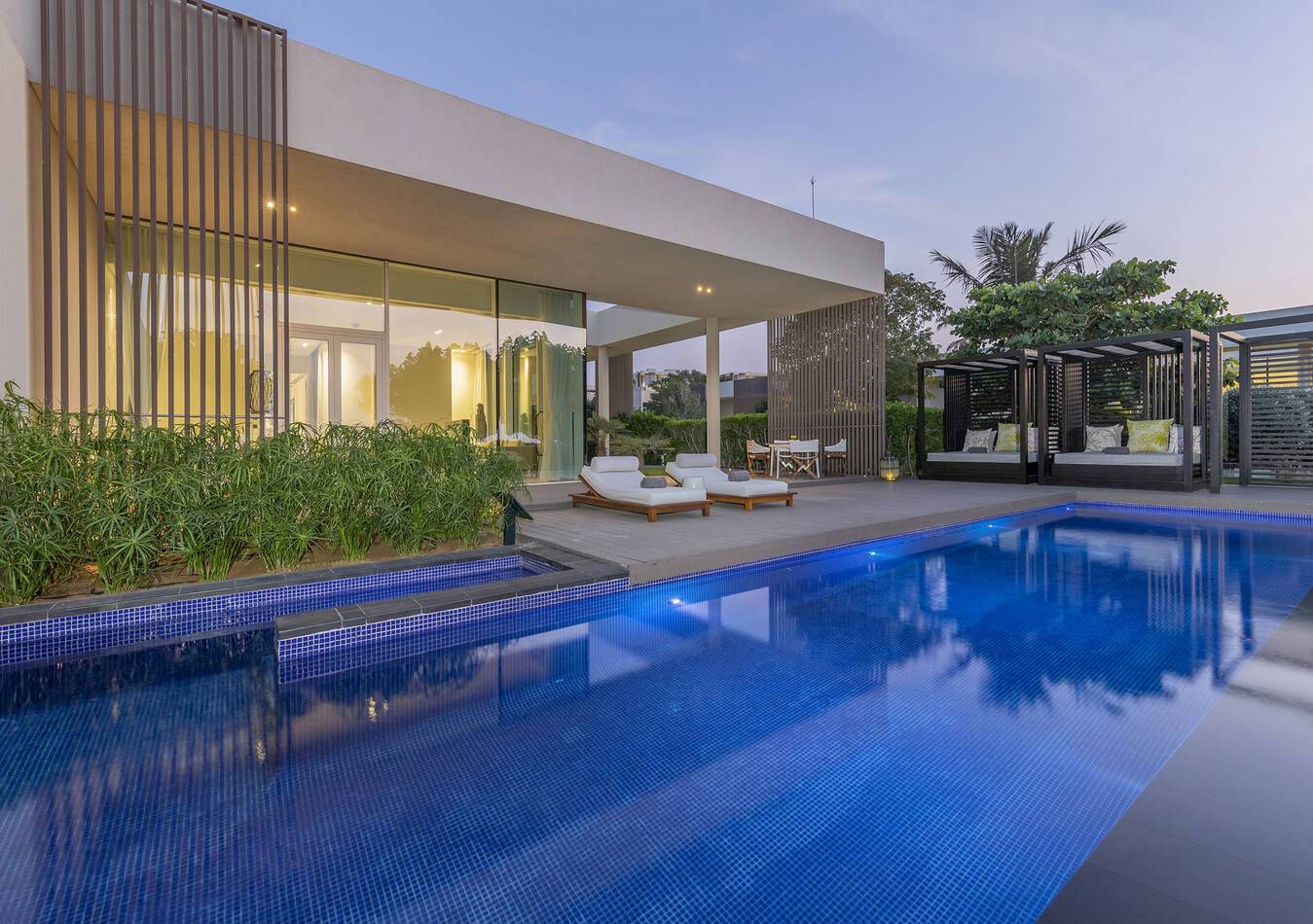 Oberoi al Zorah Dubai Premium Two Bedroom Beachfront Villa Pool
