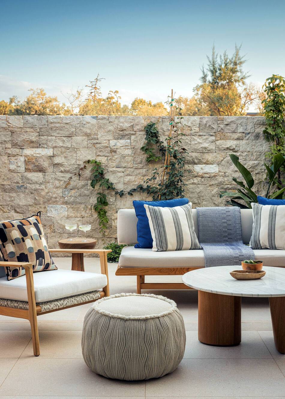 OneAndOnly Athenes Bungalow Terrace