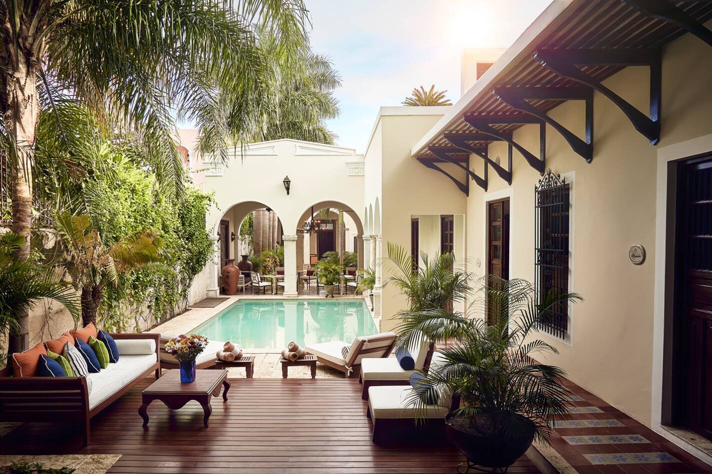 Casa lecanda merida yucatan mexique piscine