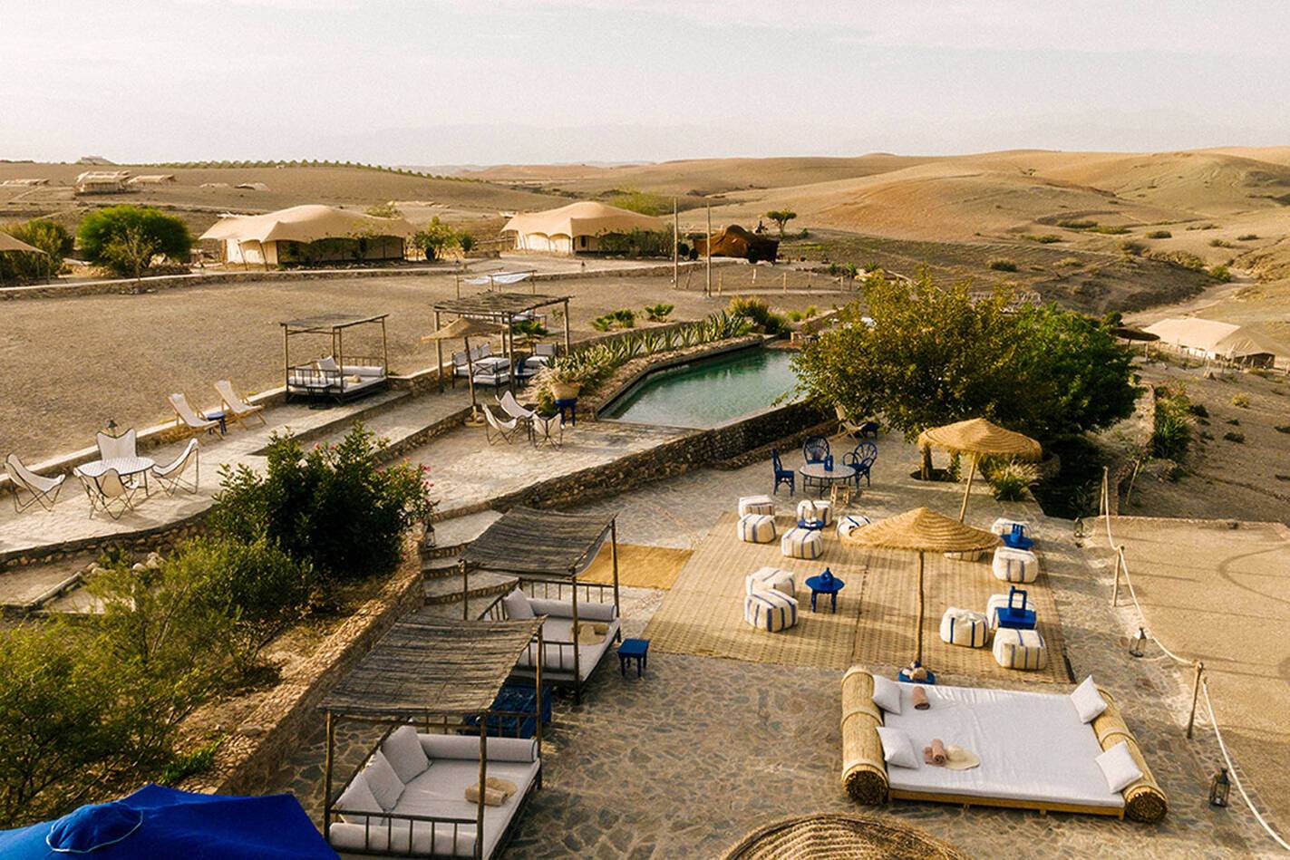 Habitas Caravan Agafay Maroc Camp