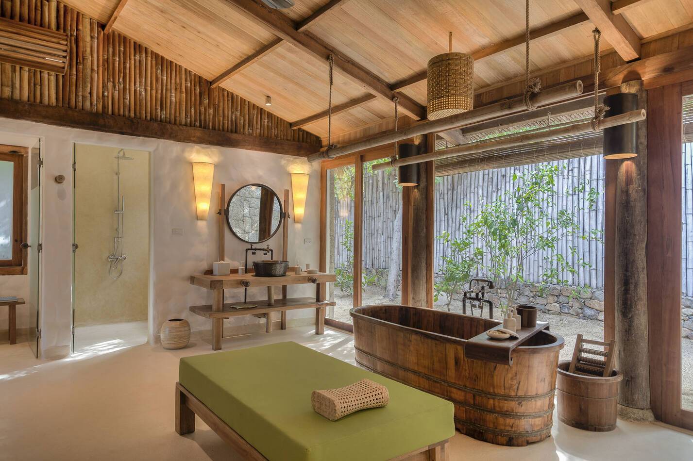 Six Senses Ninh Van Bay Vietnam Beachfront Pool Villa Bathroom