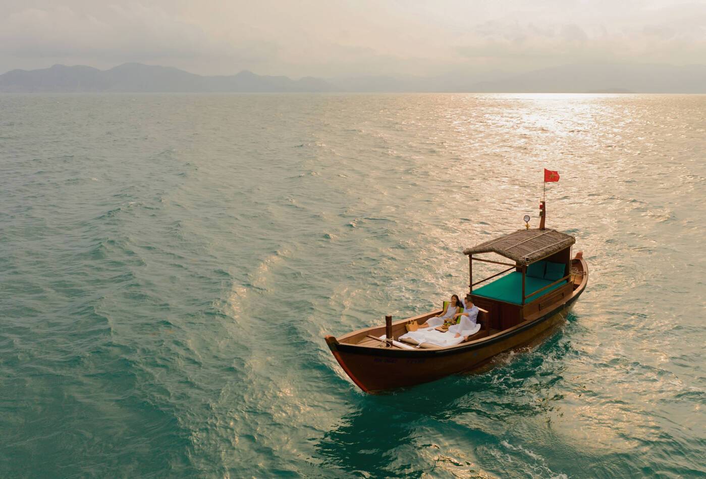 Six Senses Ninh Van Bay Vietnam Sunset cruise