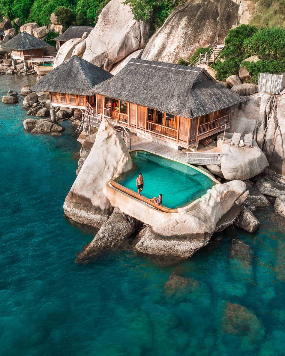 Six Senses Ninh Van Bay Vietnam Water Pool Villa Couples