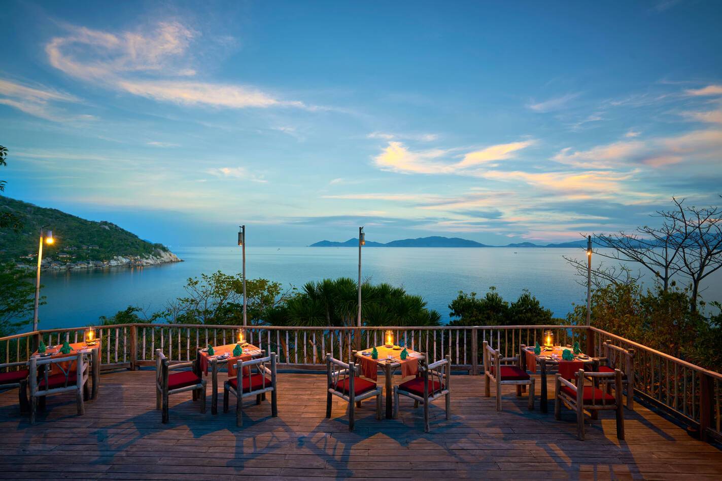 Six Senses Ninh Van Bay Vietnam diner