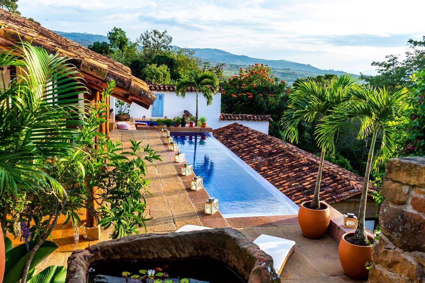 Casa Yahri Barichara Colombie Vue