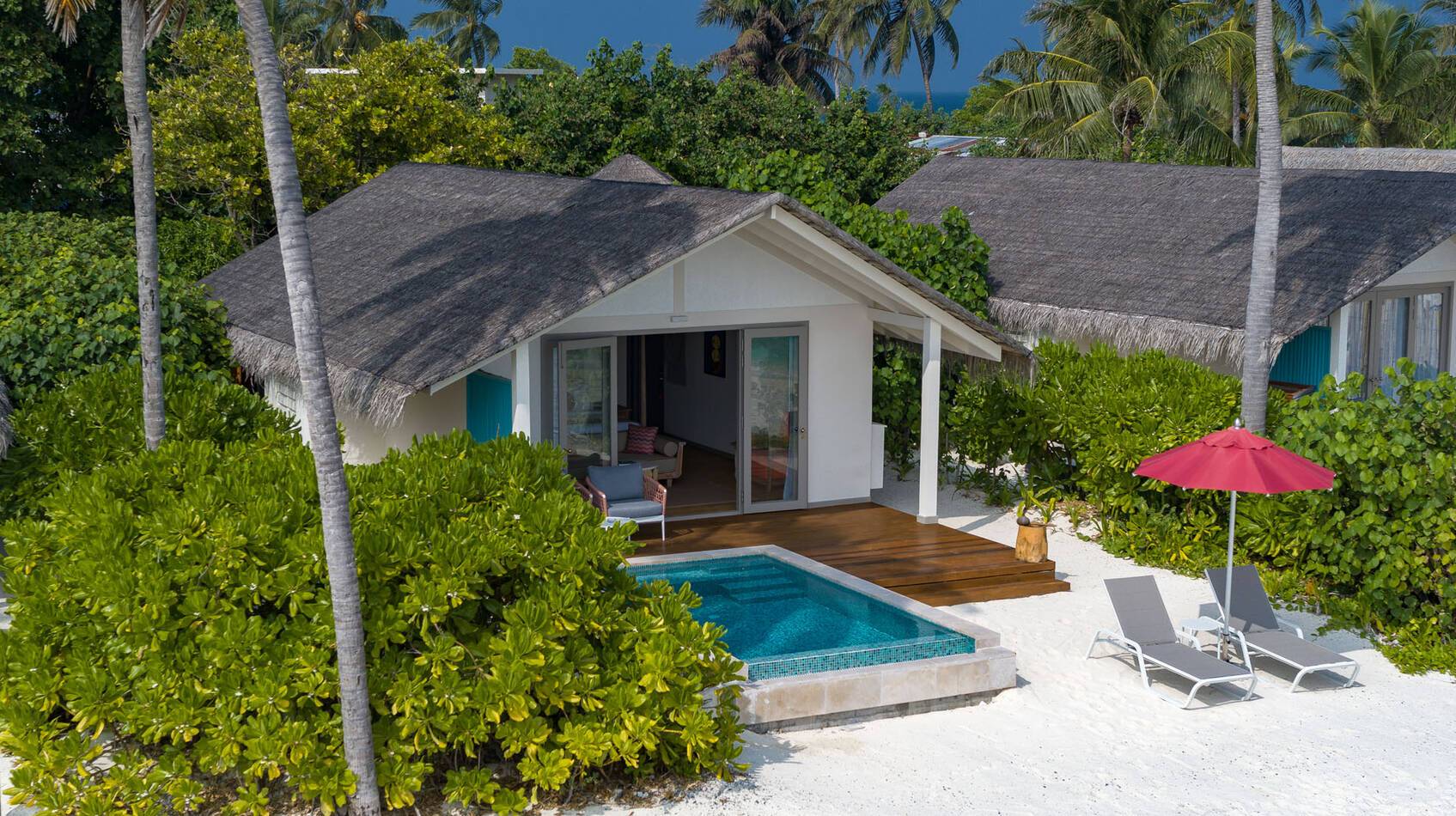 Cora Cora Maldives Beach Pool Villa Facade