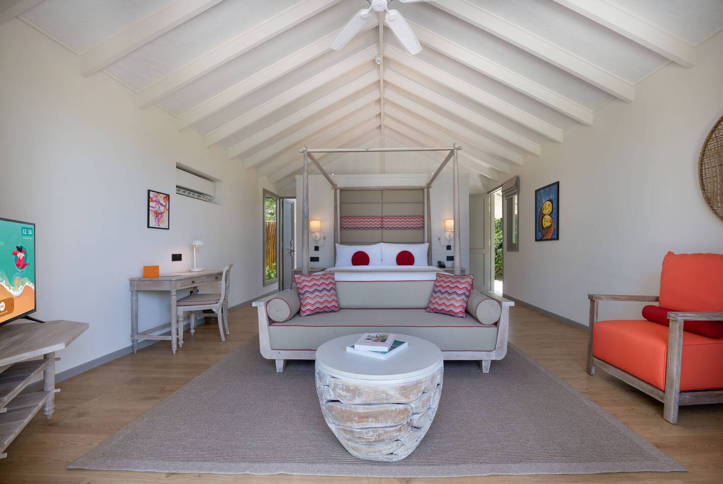 Cora Cora Maldives Beach Villa Bedroom