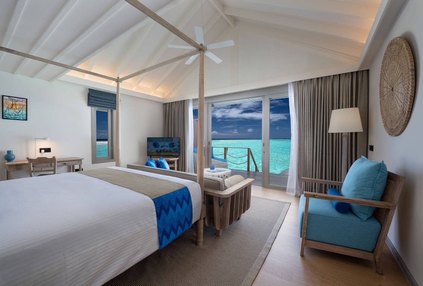 Cora Cora Maldives Lagoon Villa Bedroom