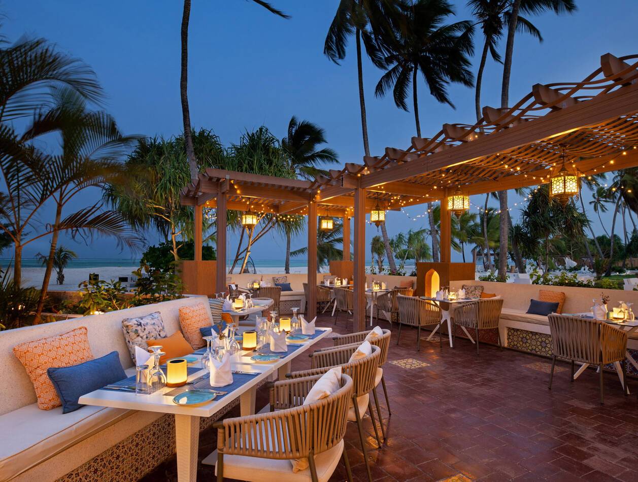 LUX Marijani Zanzibar Restaurant Terrasse