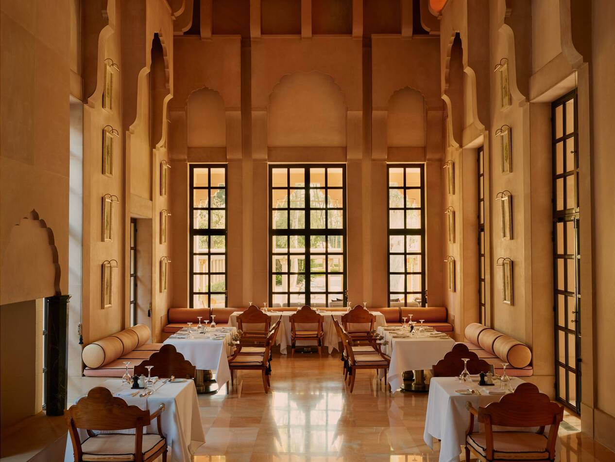 Amanbagh Inde Interior Restaurant