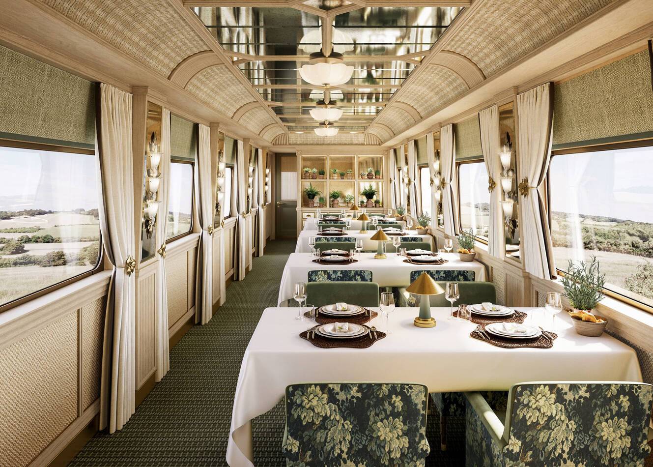 Britannic Explorer Belmond train Restaurant