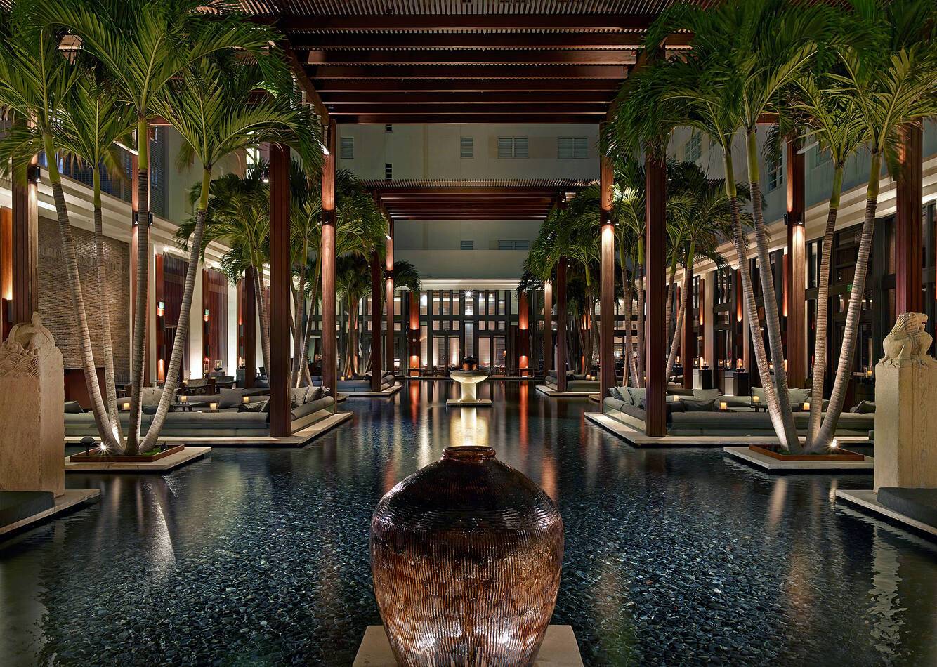 Setai Miami Courtyard