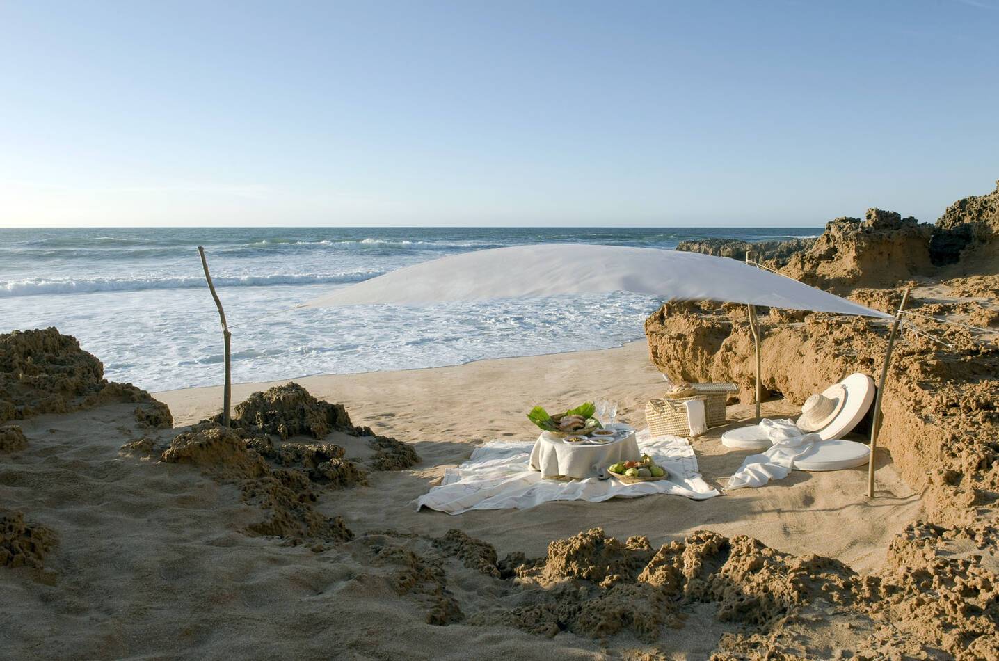 La Sultana Oualidia Repas Plage