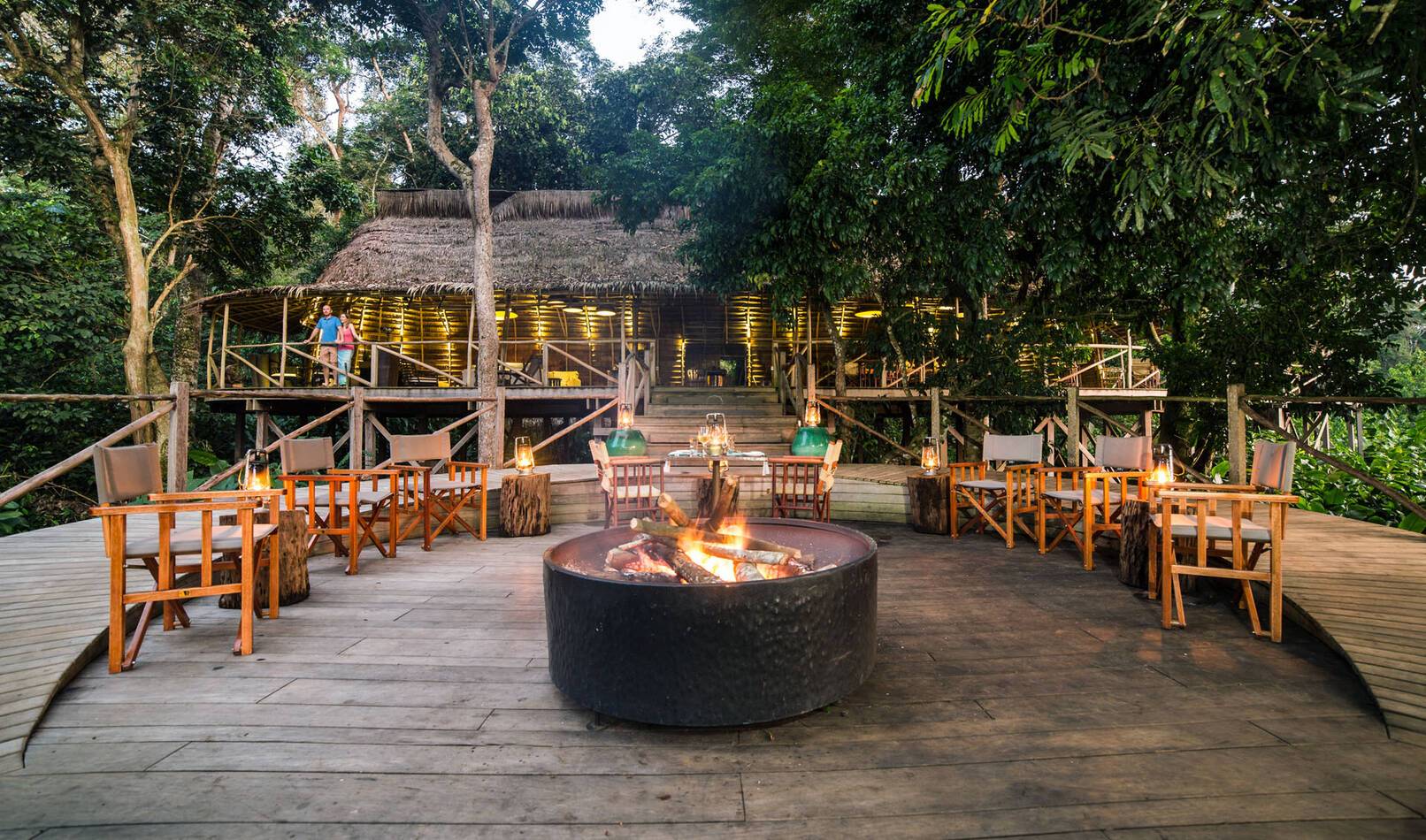 Kamba Congo Ngaga Lodge Fire