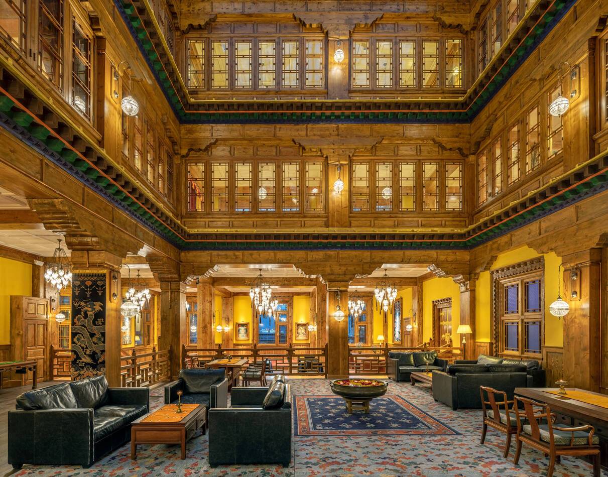 Tibet Songtsam Linka Retreat Lhasa Lobby