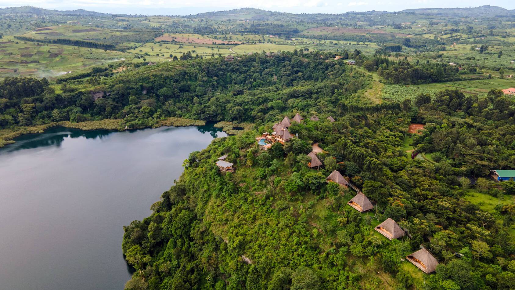 Kyaninga Lodge Ouganda robert michael poole Vue