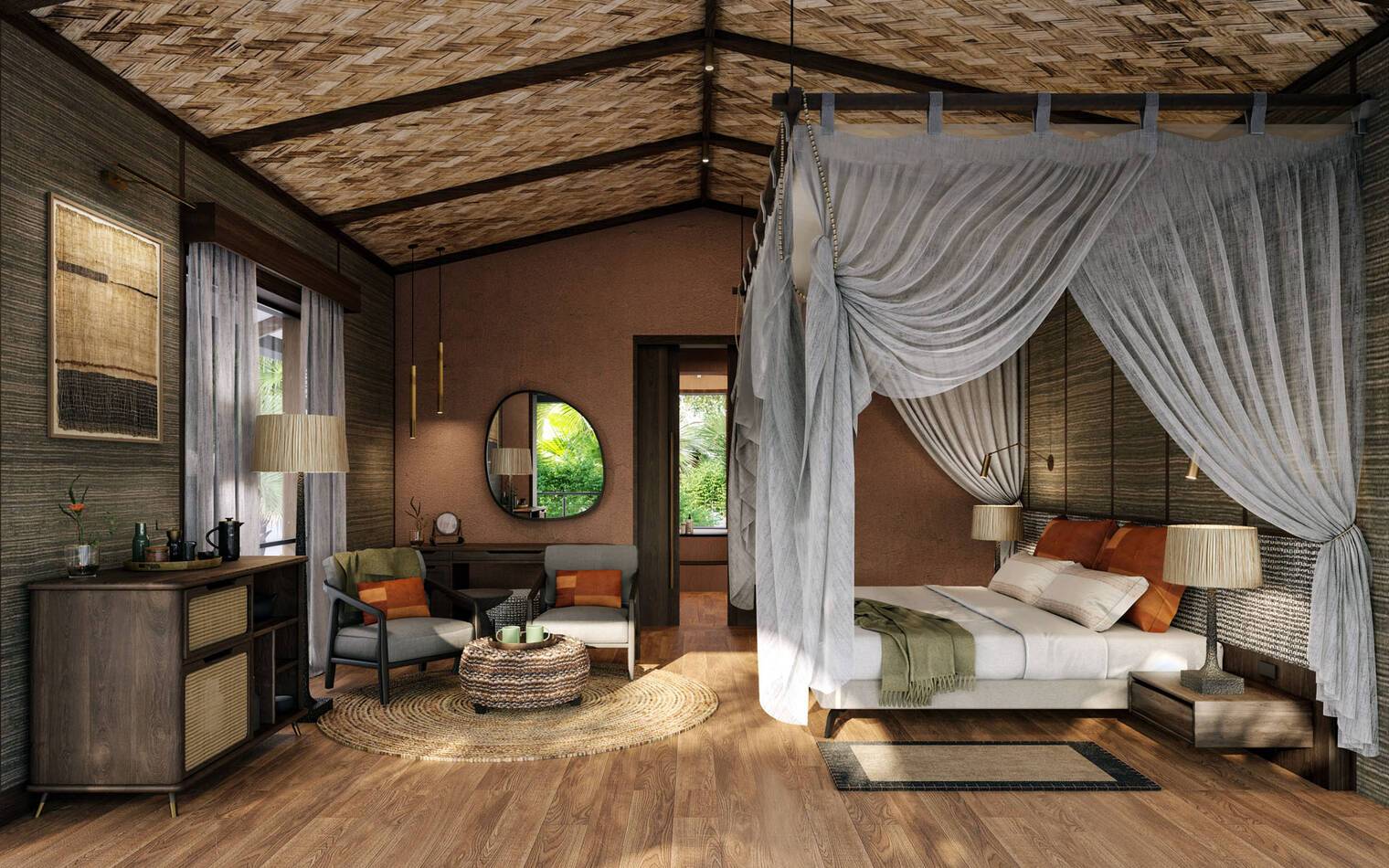 Orilla Forest Lodge Ouganda Tente photo synthese
