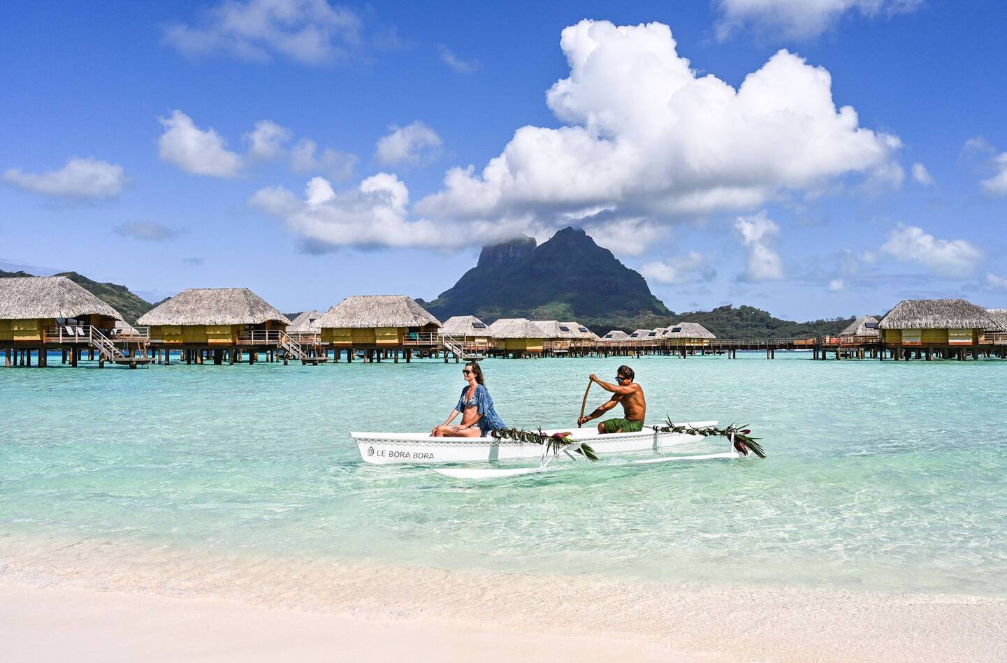 Bora Bora by Pearl Resorts Outrigger canoe