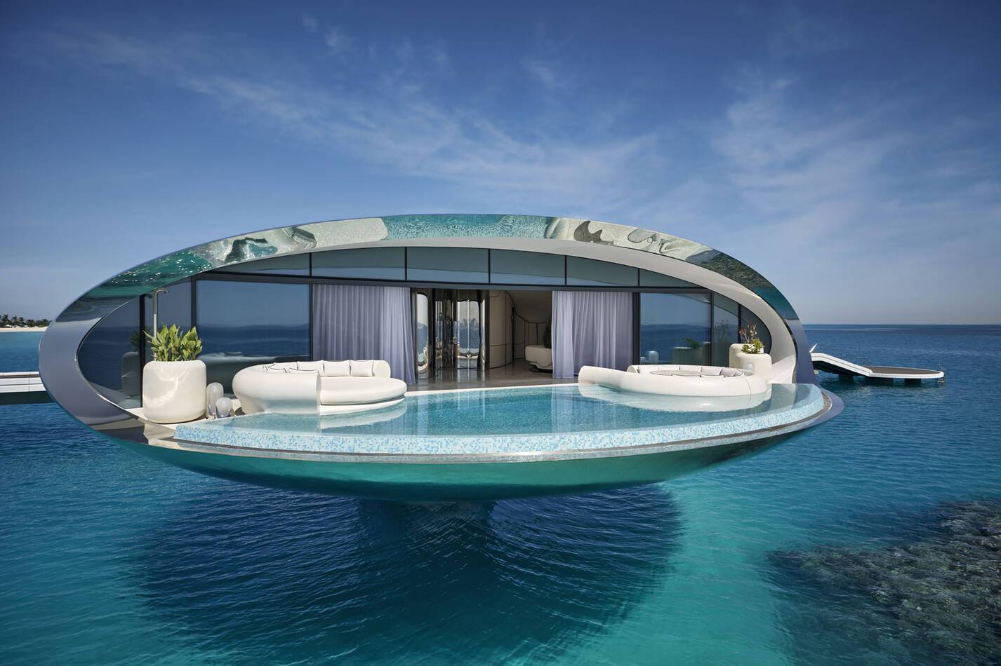 Shebara Arabie Saoudite Red Sea Water Villa Vue