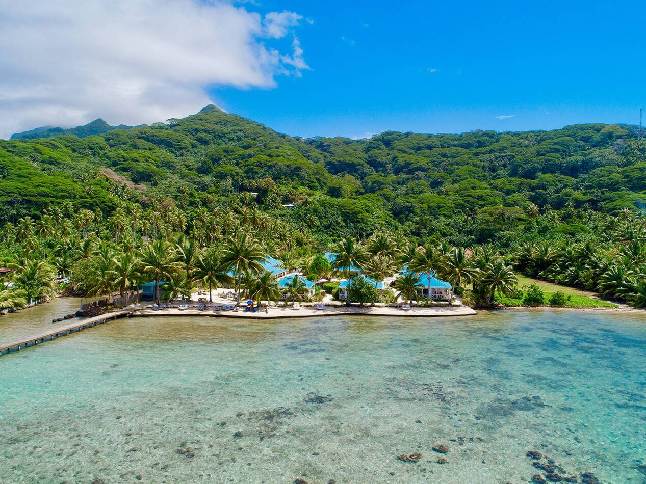 Opoa Beach Vue