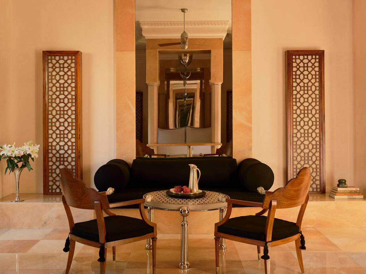 Amanbagh Inde Accommodation Courtyard Haveli