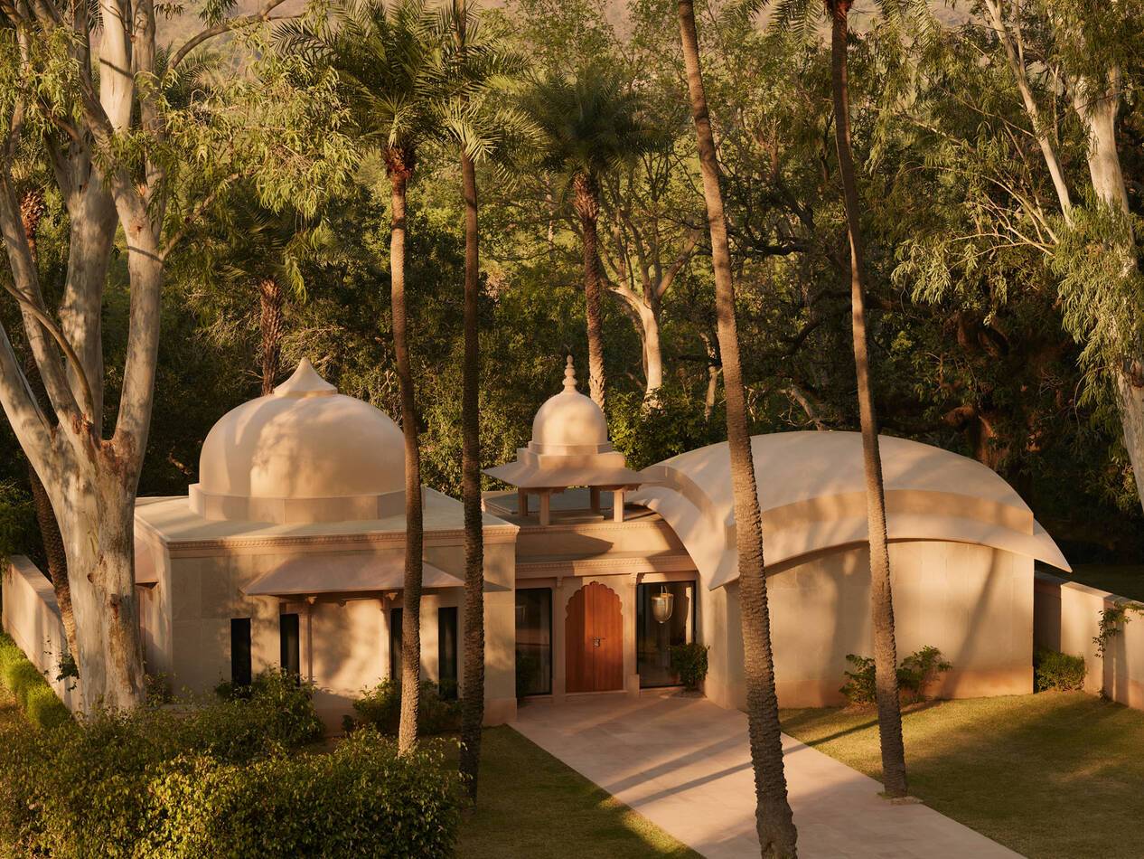 Amanbagh Inde Accommodation Pool Pavillion Exterieur
