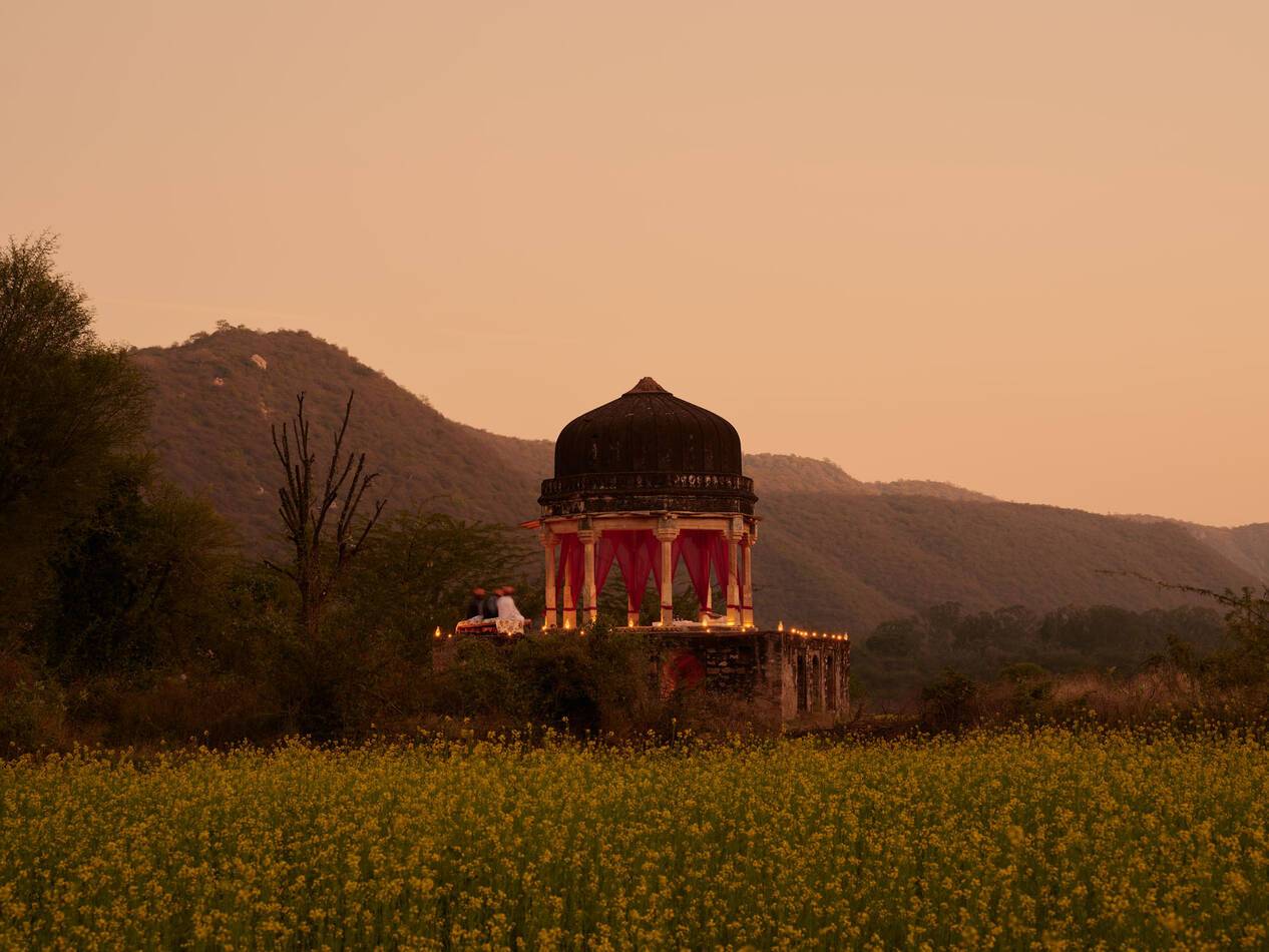 Amanbagh Inde Experience Chhatri Dinner
