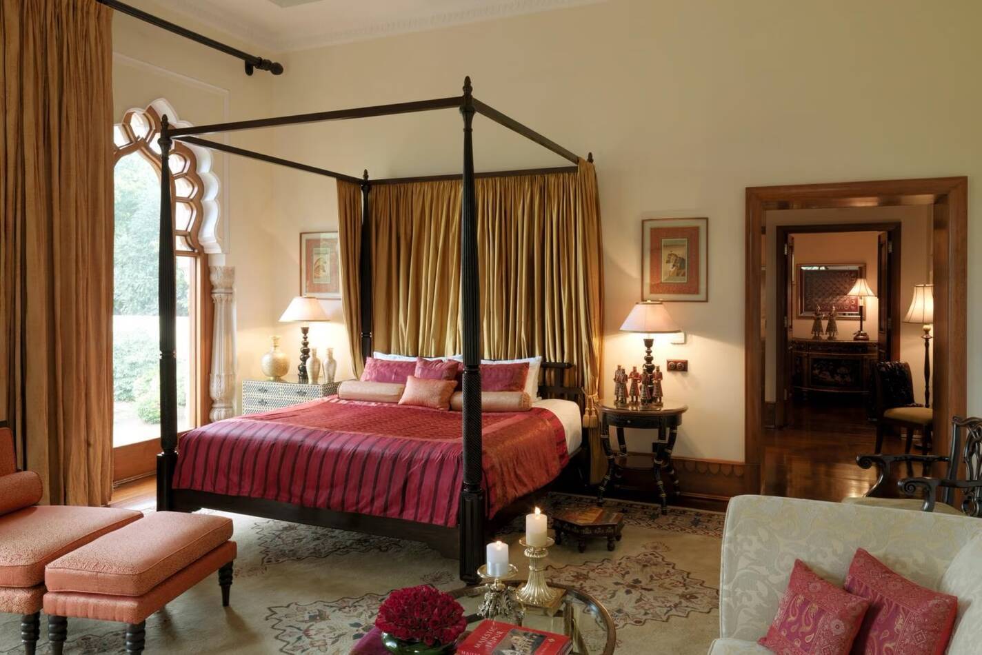 Taj rambagh palace jaipur chambre