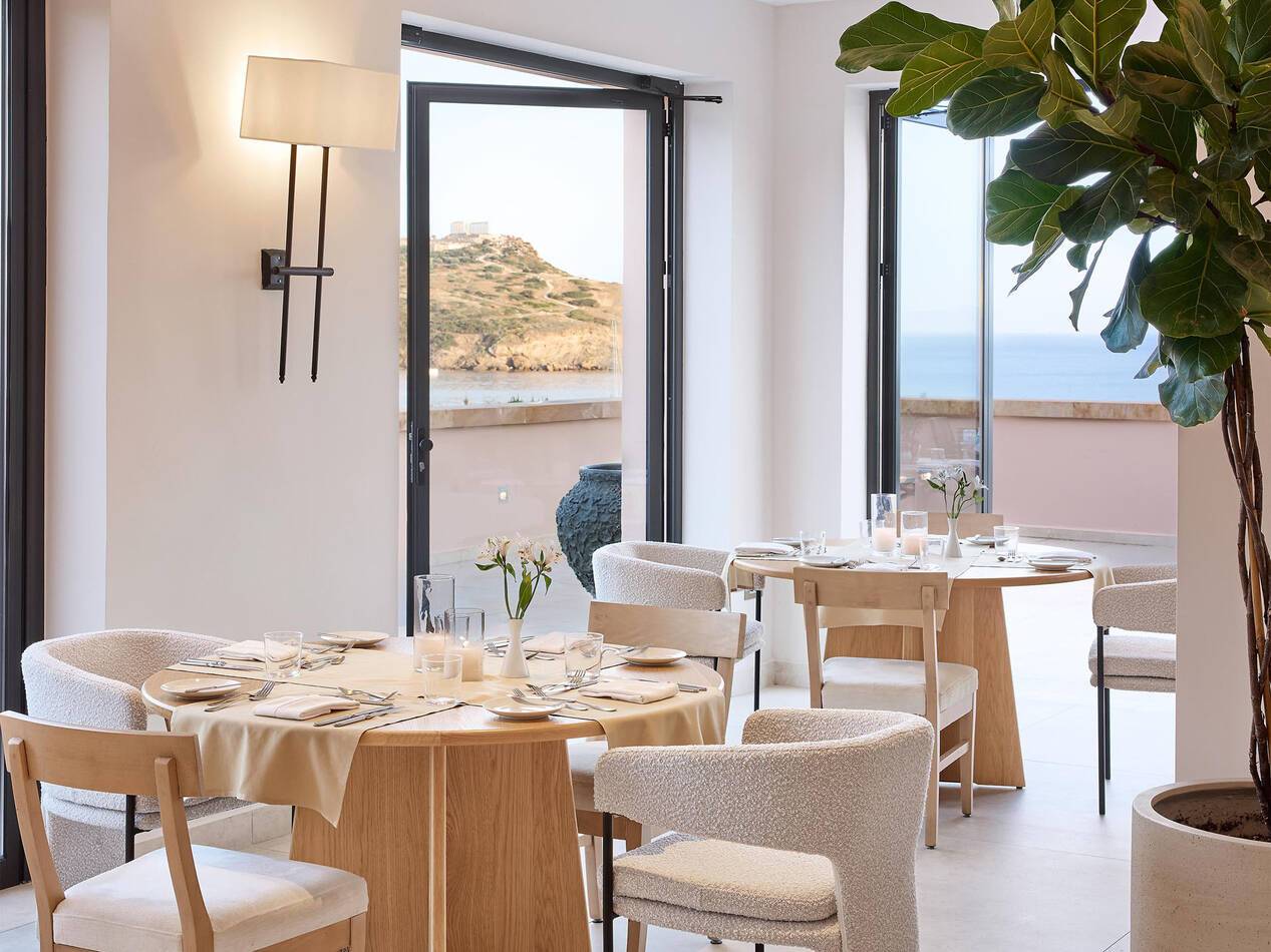 Cape Sounio Riviera Athenes Grece Restaurant