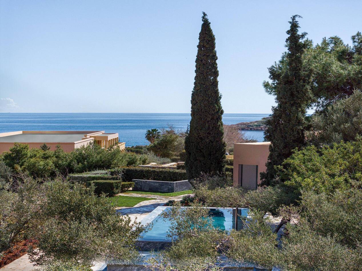 Cape Sounio Riviera Athenes Grece room bungalow junior suite private pool