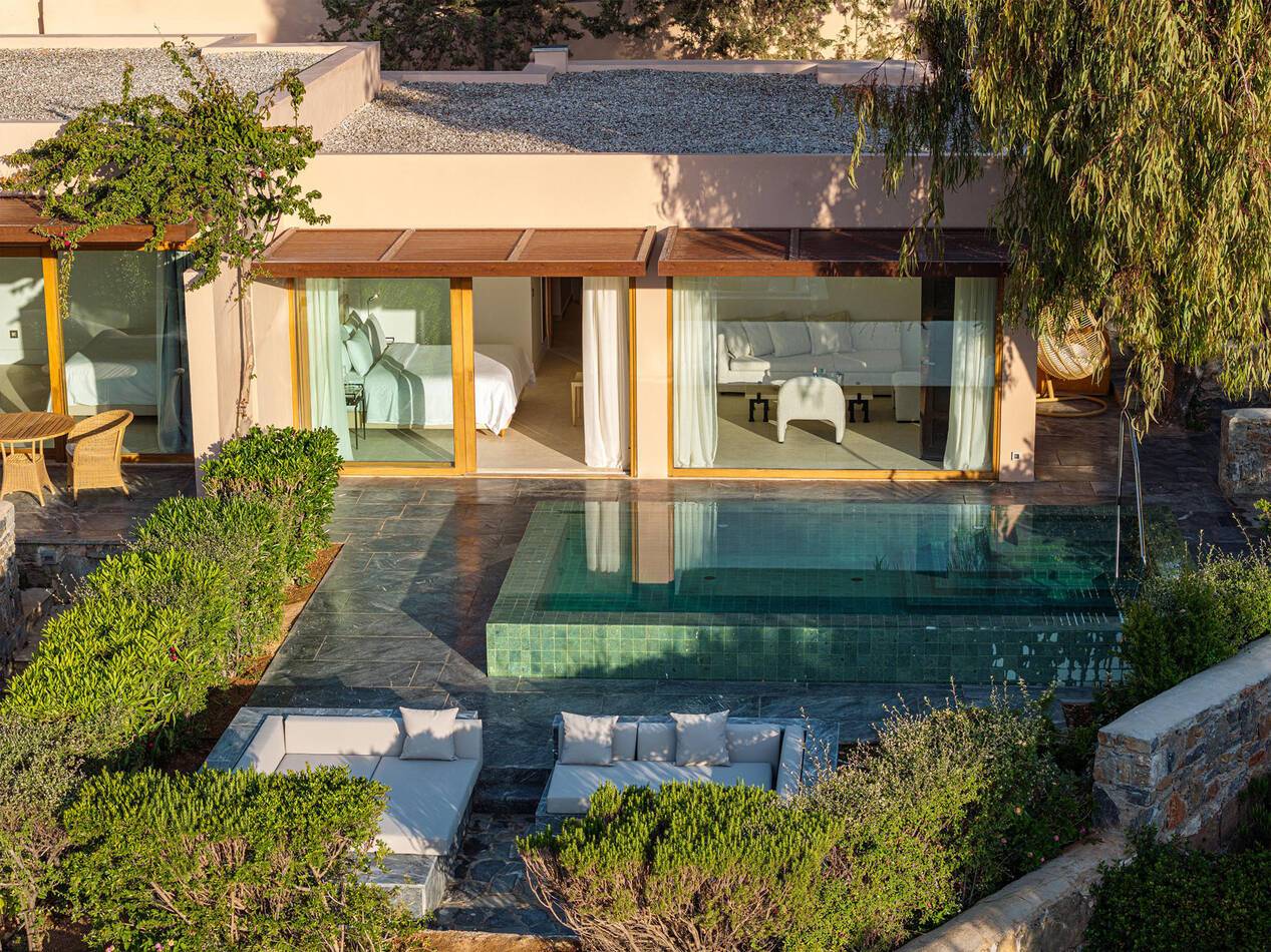 Cape Sounio Riviera Athenes Grece room dream villa