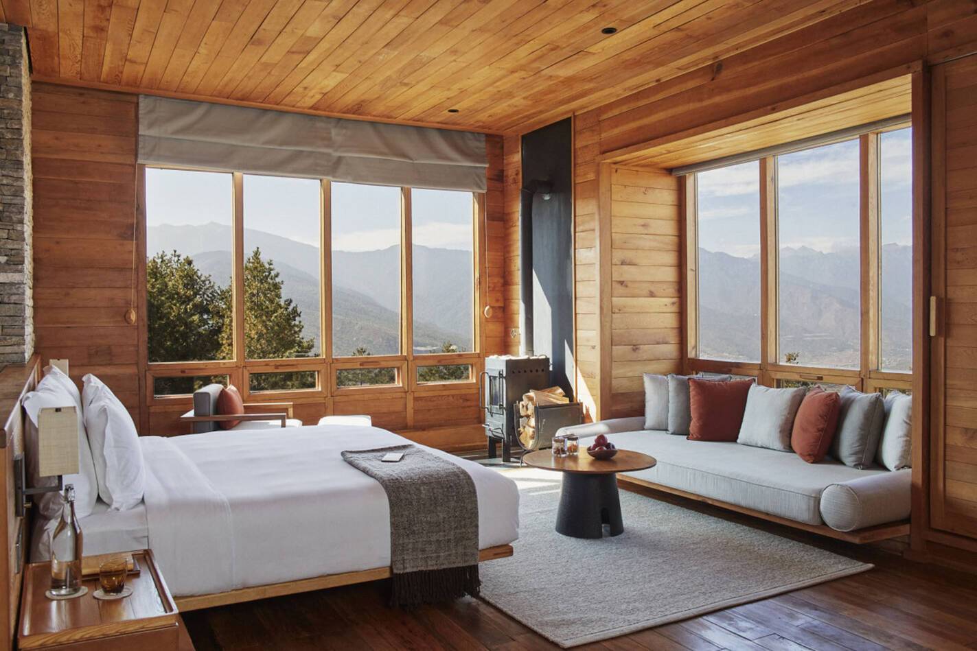 Six Senses Paro Bhoutan Suite Bedroom