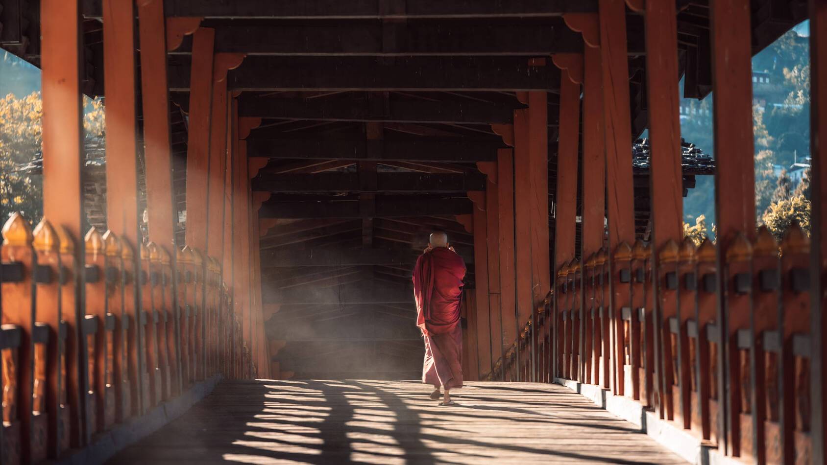 Six Senses Punakha Bhoutan Cantilever Bridge