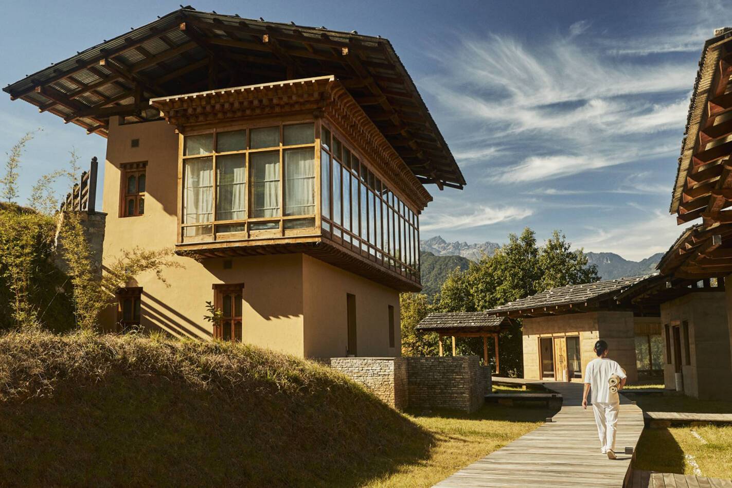 Six Senses Punakha Bhoutan Spa Village Exterior