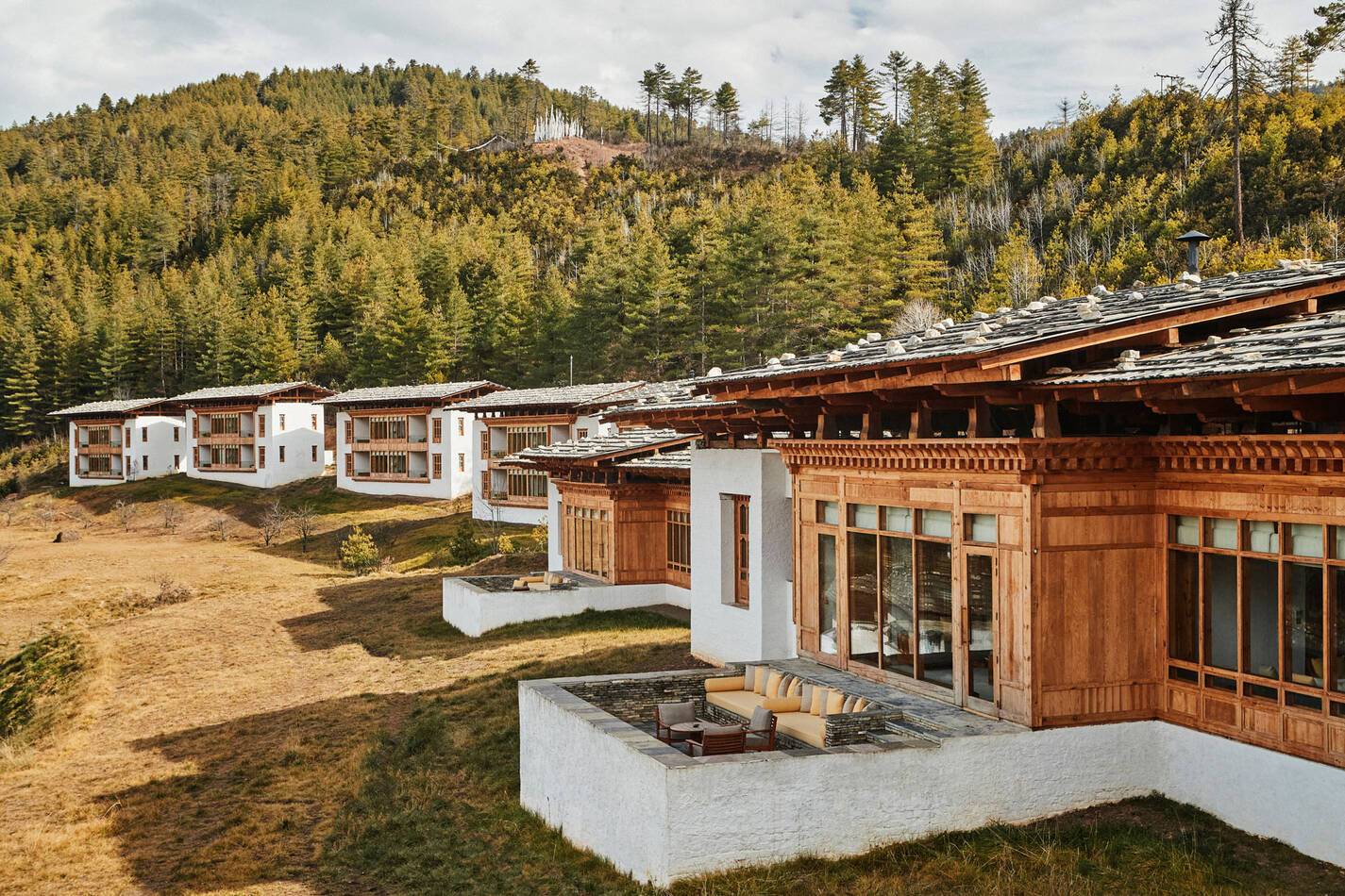 Six Senses Thimphu Bhoutan Two Bedroom Villa Exterior