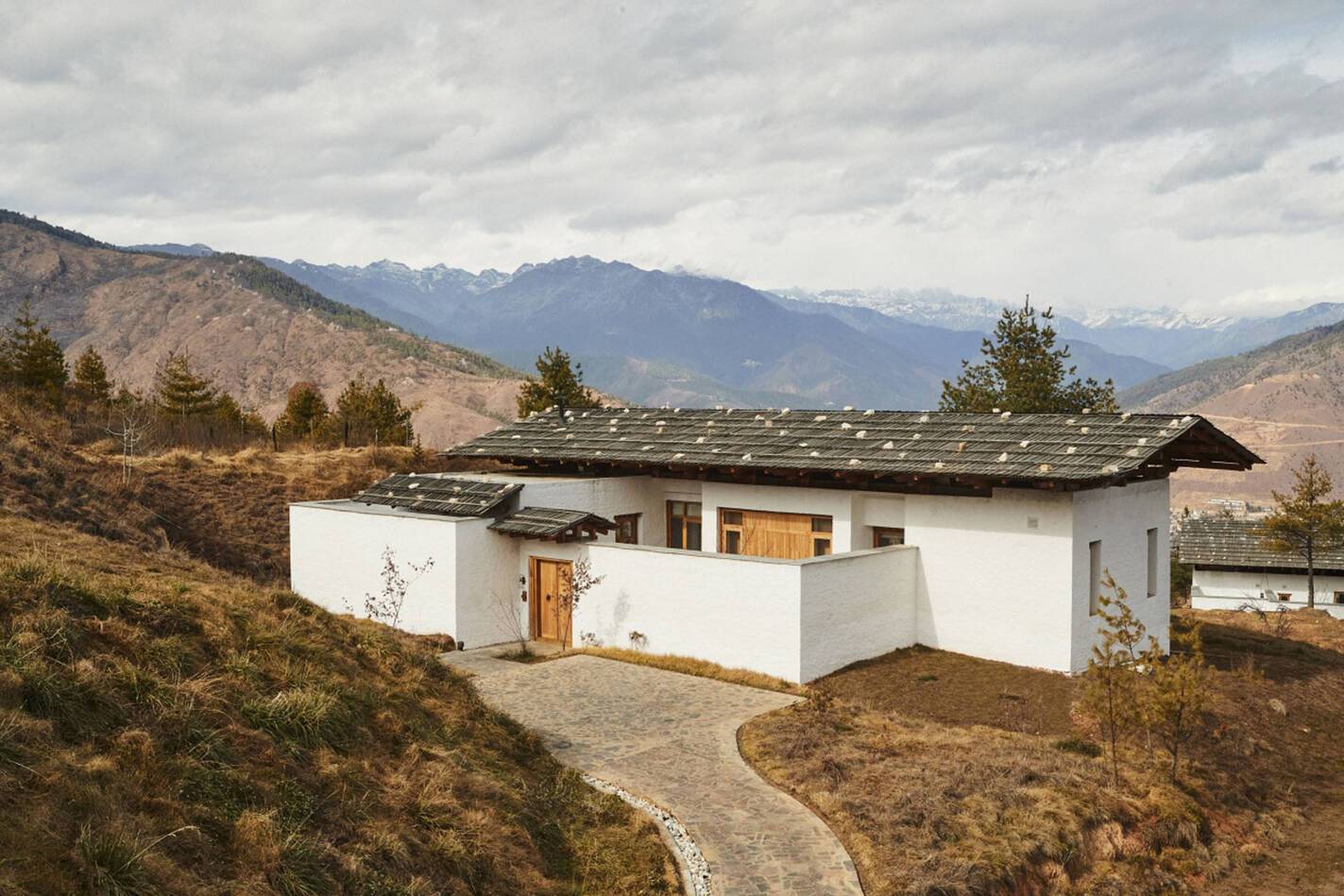 Six Senses Thimphu Bhoutan One Bedroom Villa Exterior
