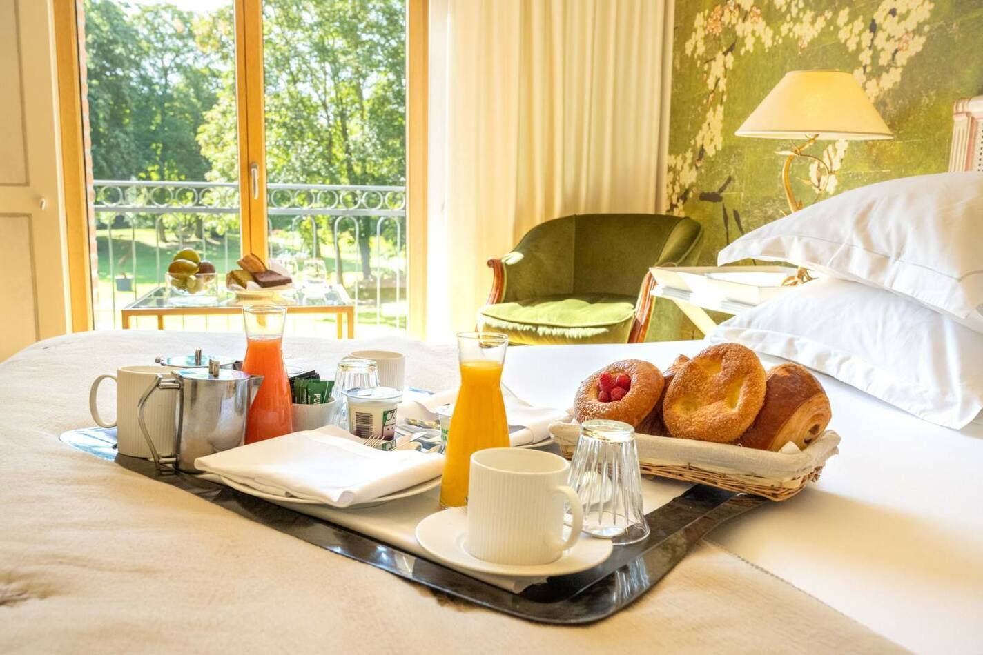 Domaine Beaulieu Busnes Plateau de petit dejeuner