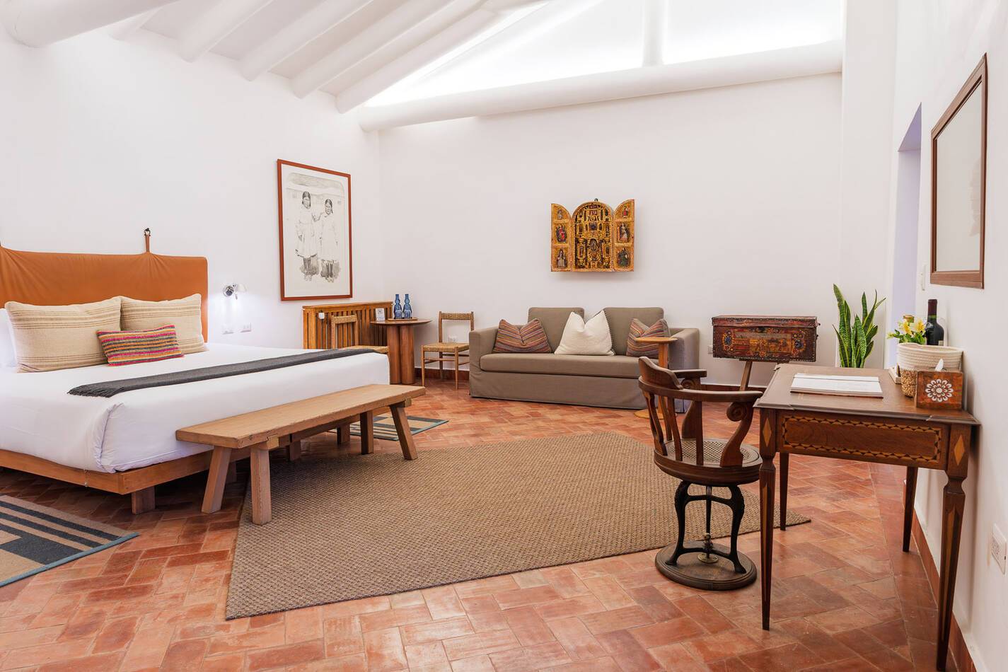 Perou Cusco Casa Clara Ananay Chambre